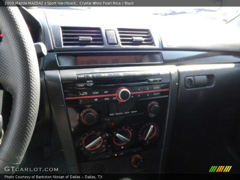 Crystal White Pearl Mica / Black 2009 Mazda MAZDA3 s Sport Hatchback