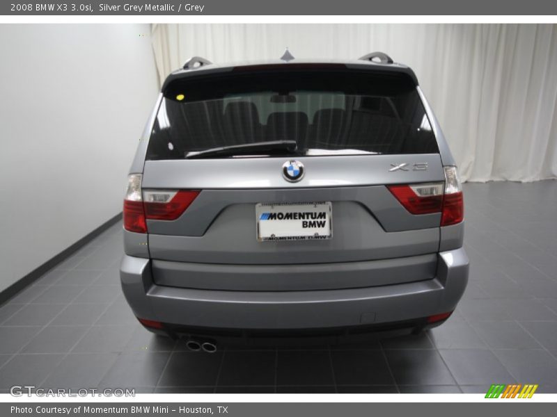 Silver Grey Metallic / Grey 2008 BMW X3 3.0si
