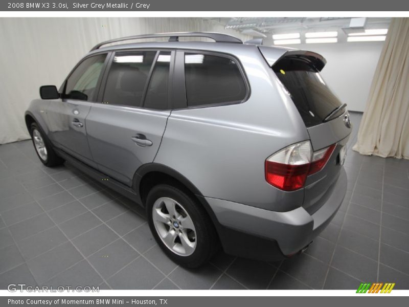 Silver Grey Metallic / Grey 2008 BMW X3 3.0si