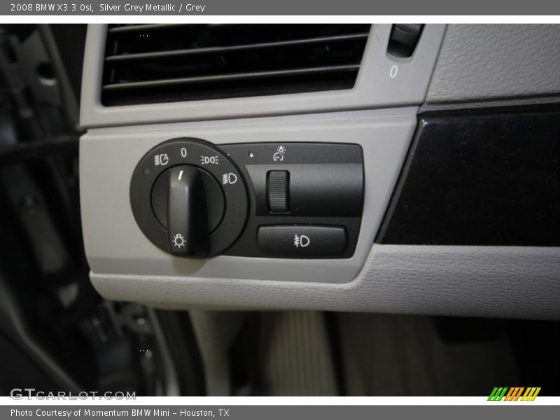 Silver Grey Metallic / Grey 2008 BMW X3 3.0si