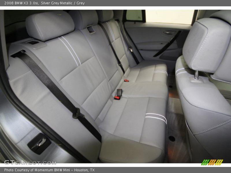 Silver Grey Metallic / Grey 2008 BMW X3 3.0si