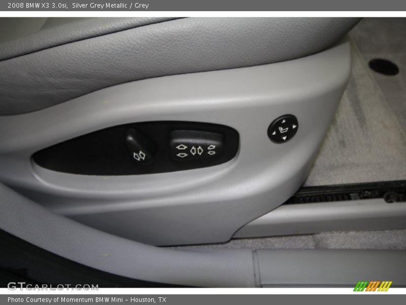 Silver Grey Metallic / Grey 2008 BMW X3 3.0si