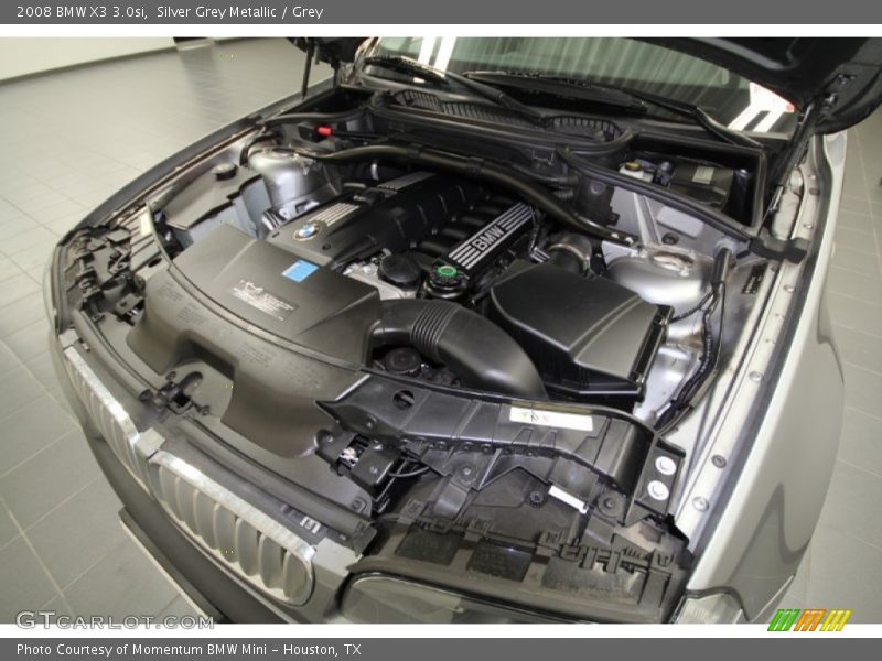 Silver Grey Metallic / Grey 2008 BMW X3 3.0si