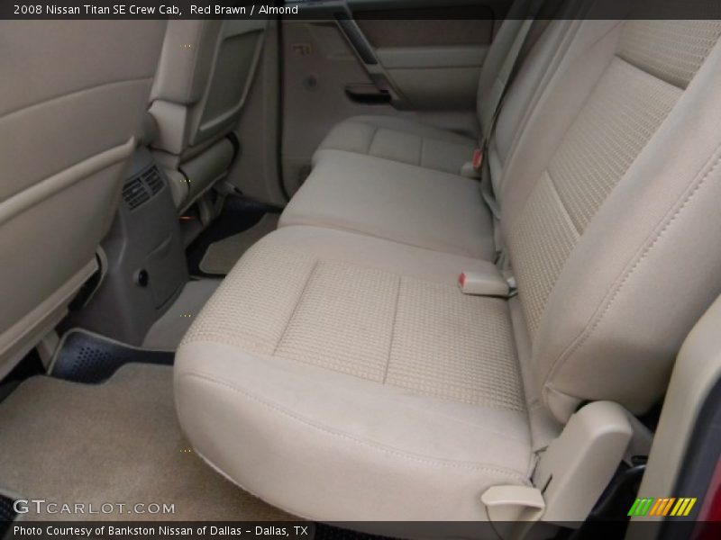 Red Brawn / Almond 2008 Nissan Titan SE Crew Cab