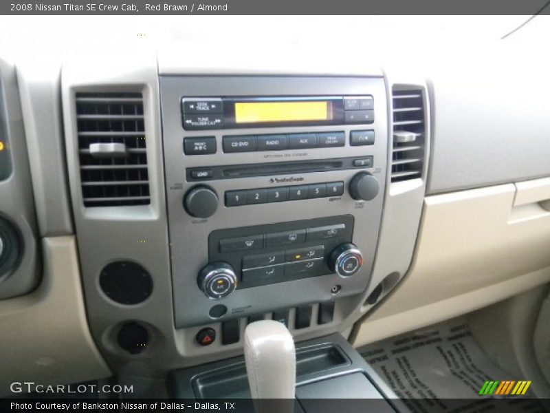 Red Brawn / Almond 2008 Nissan Titan SE Crew Cab