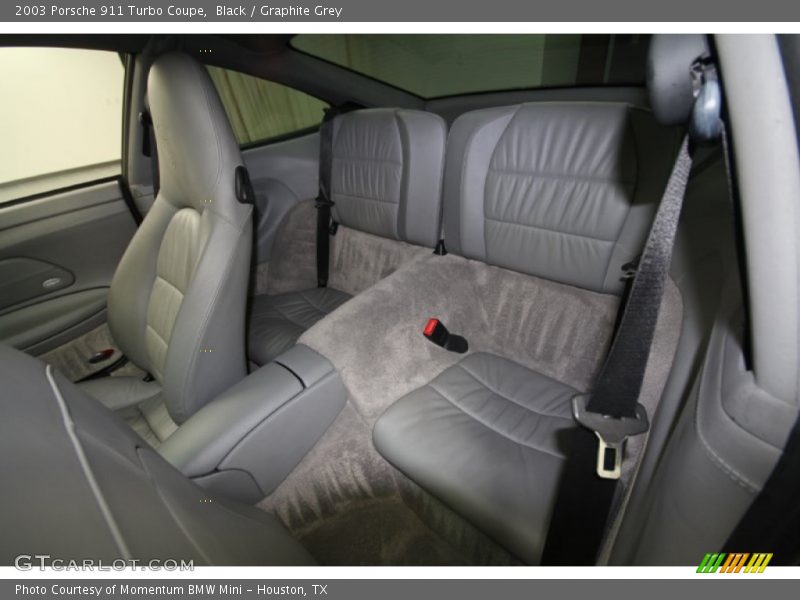 Rear Seat of 2003 911 Turbo Coupe