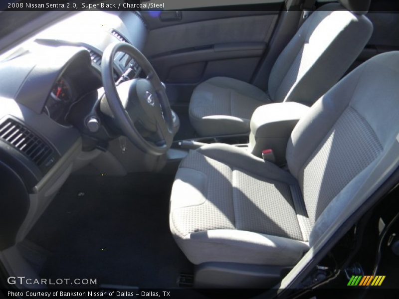 Super Black / Charcoal/Steel 2008 Nissan Sentra 2.0