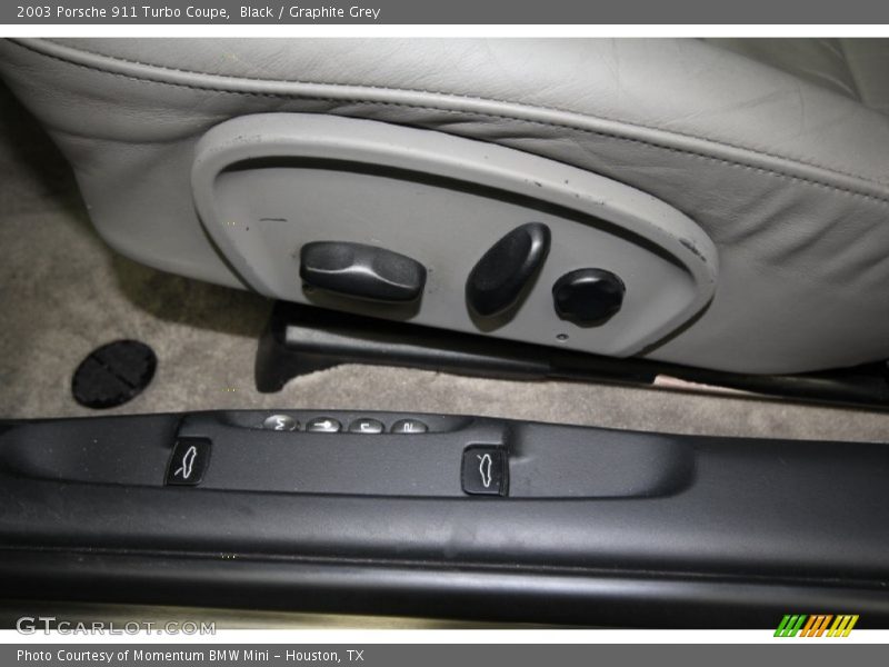 Controls of 2003 911 Turbo Coupe