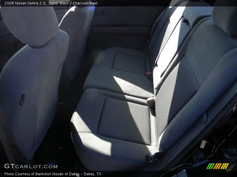 Super Black / Charcoal/Steel 2008 Nissan Sentra 2.0