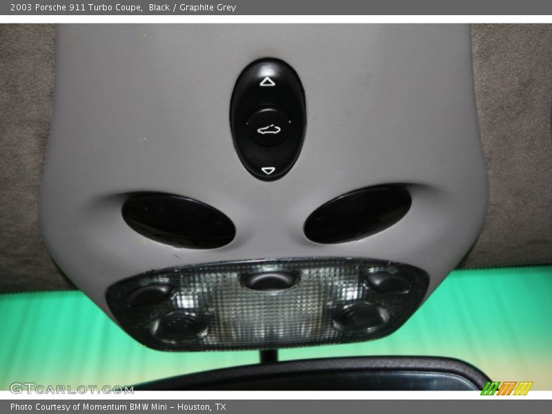 Black / Graphite Grey 2003 Porsche 911 Turbo Coupe