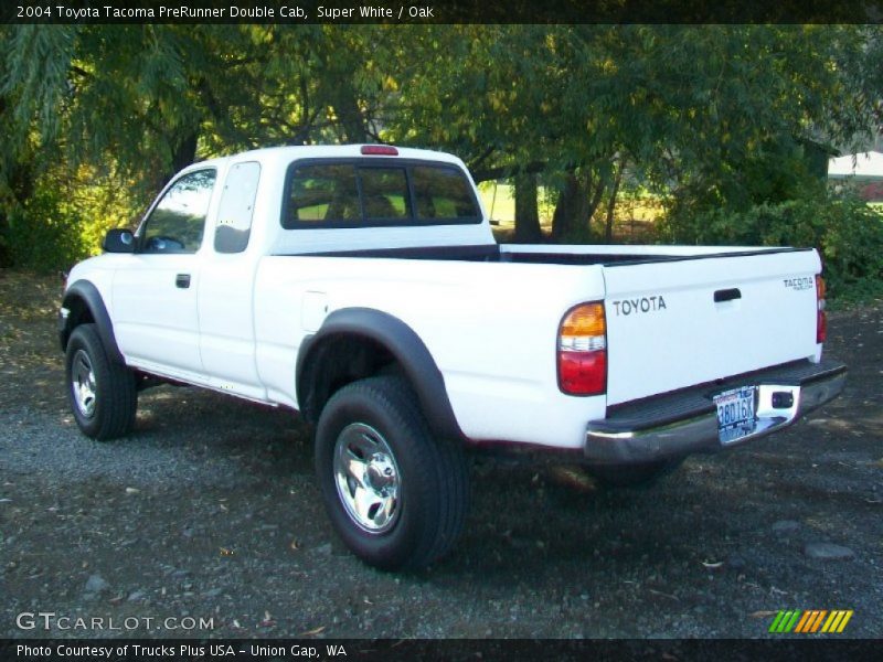 Super White / Oak 2004 Toyota Tacoma PreRunner Double Cab