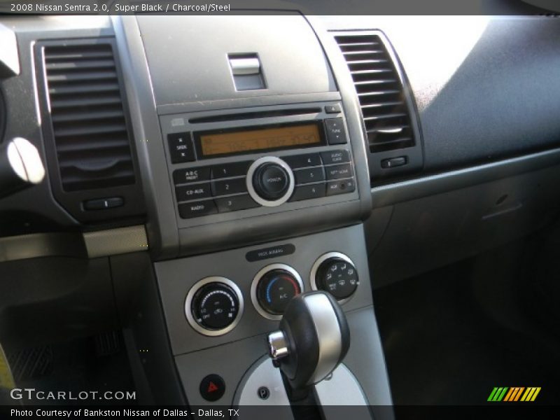 Super Black / Charcoal/Steel 2008 Nissan Sentra 2.0