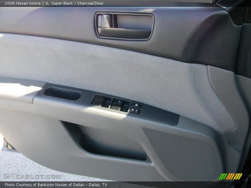 Super Black / Charcoal/Steel 2008 Nissan Sentra 2.0