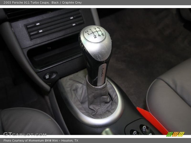 2003 911 Turbo Coupe 6 Speed Manual Shifter