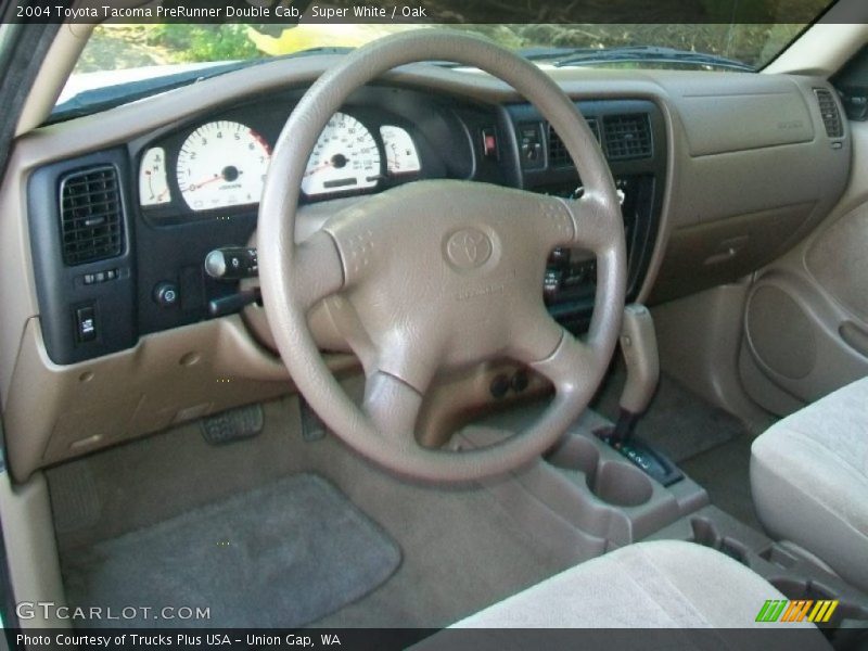 Super White / Oak 2004 Toyota Tacoma PreRunner Double Cab