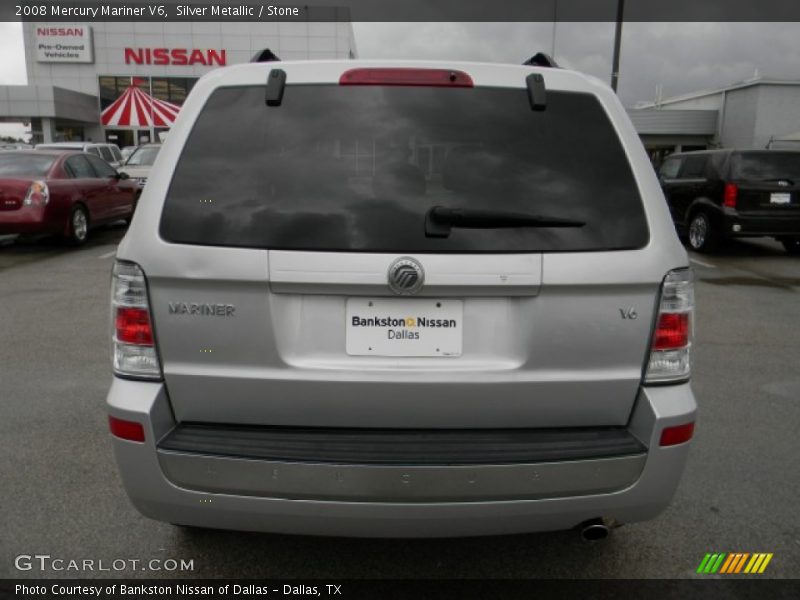 Silver Metallic / Stone 2008 Mercury Mariner V6
