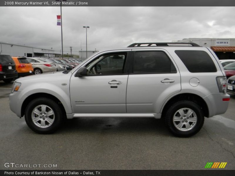 Silver Metallic / Stone 2008 Mercury Mariner V6