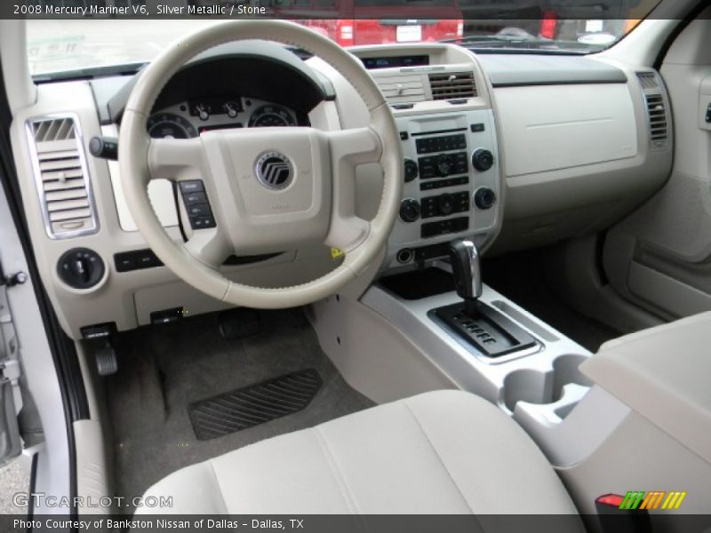 Silver Metallic / Stone 2008 Mercury Mariner V6