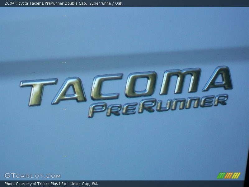 Super White / Oak 2004 Toyota Tacoma PreRunner Double Cab