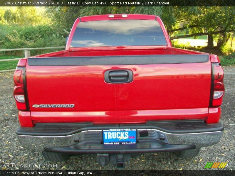 Sport Red Metallic / Dark Charcoal 2007 Chevrolet Silverado 2500HD Classic LT Crew Cab 4x4