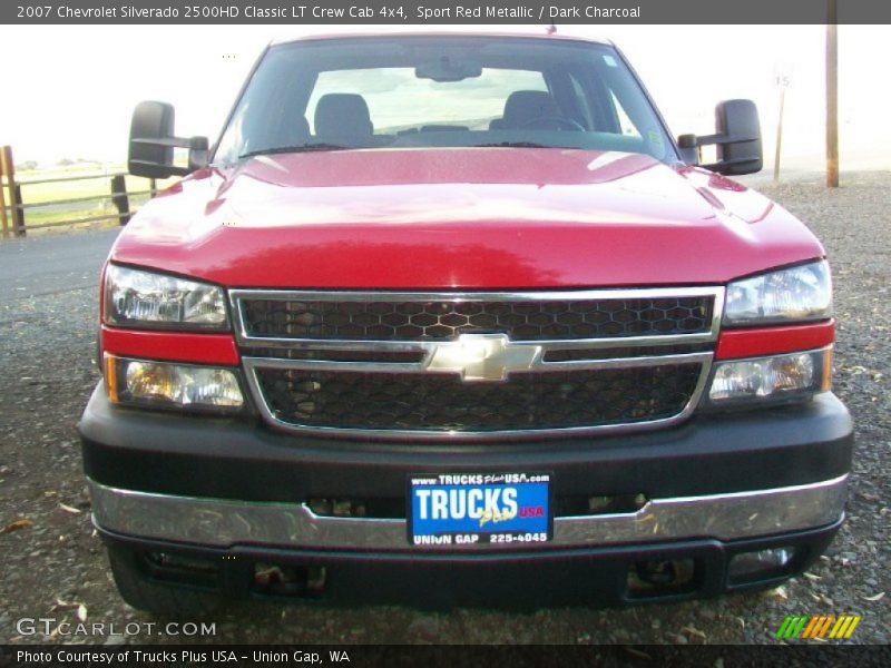 Sport Red Metallic / Dark Charcoal 2007 Chevrolet Silverado 2500HD Classic LT Crew Cab 4x4