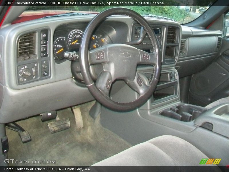 Sport Red Metallic / Dark Charcoal 2007 Chevrolet Silverado 2500HD Classic LT Crew Cab 4x4