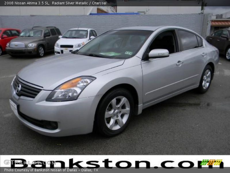 Radiant Silver Metallic / Charcoal 2008 Nissan Altima 3.5 SL