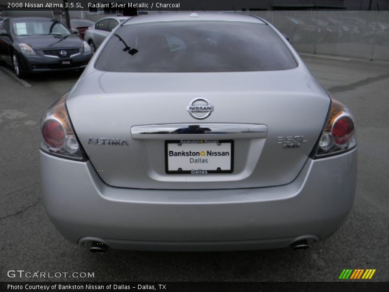 Radiant Silver Metallic / Charcoal 2008 Nissan Altima 3.5 SL