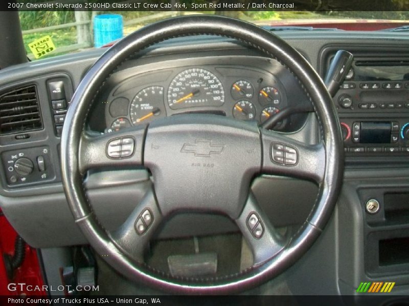 Sport Red Metallic / Dark Charcoal 2007 Chevrolet Silverado 2500HD Classic LT Crew Cab 4x4