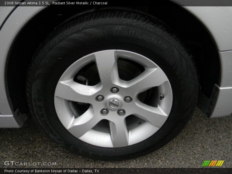 Radiant Silver Metallic / Charcoal 2008 Nissan Altima 3.5 SL