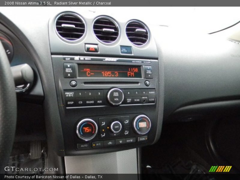 Radiant Silver Metallic / Charcoal 2008 Nissan Altima 3.5 SL