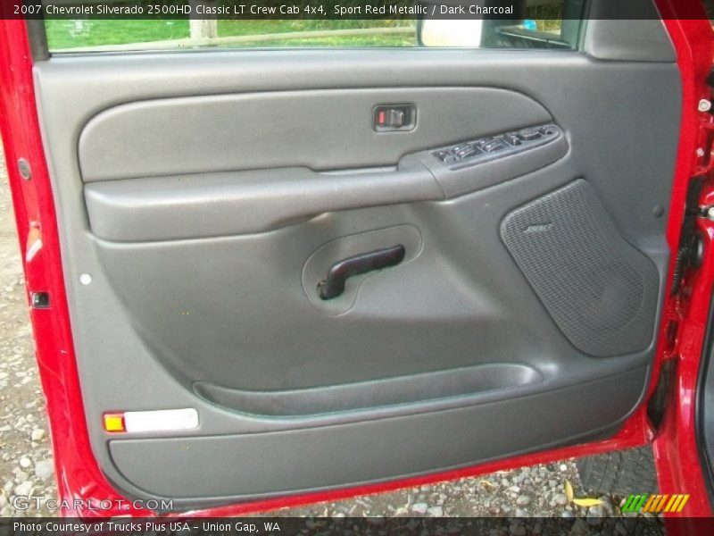 Sport Red Metallic / Dark Charcoal 2007 Chevrolet Silverado 2500HD Classic LT Crew Cab 4x4