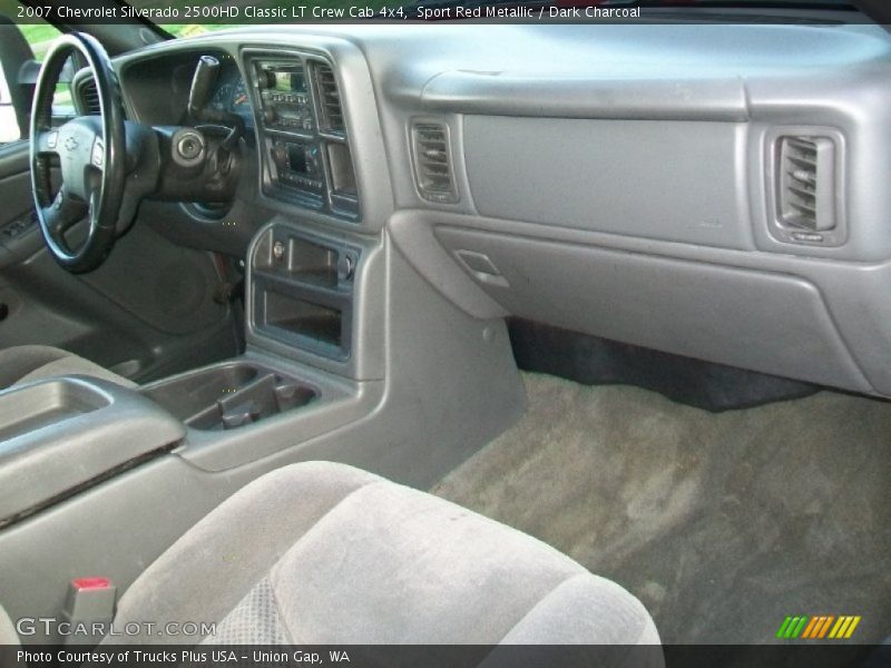 Sport Red Metallic / Dark Charcoal 2007 Chevrolet Silverado 2500HD Classic LT Crew Cab 4x4