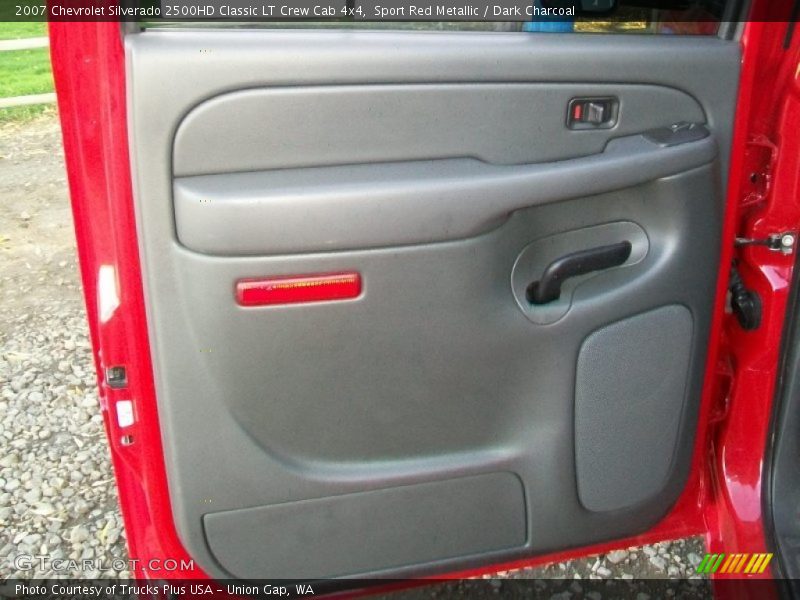 Sport Red Metallic / Dark Charcoal 2007 Chevrolet Silverado 2500HD Classic LT Crew Cab 4x4