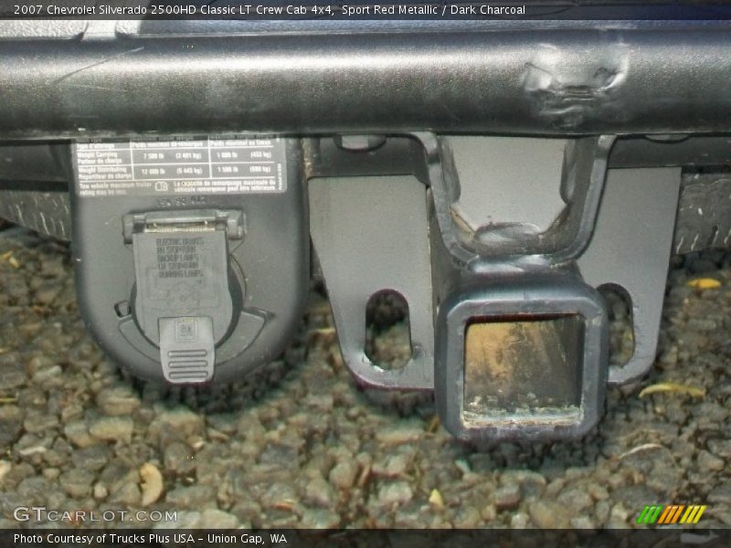 Sport Red Metallic / Dark Charcoal 2007 Chevrolet Silverado 2500HD Classic LT Crew Cab 4x4