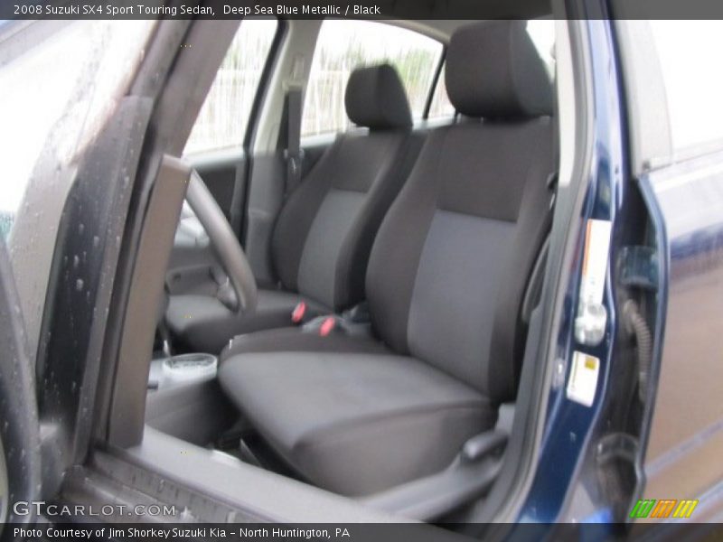 Deep Sea Blue Metallic / Black 2008 Suzuki SX4 Sport Touring Sedan