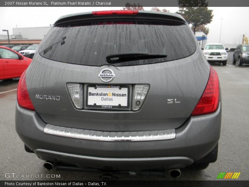 Platinum Pearl Matallic / Charcoal 2007 Nissan Murano SL