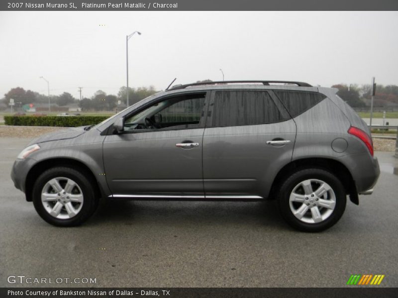 Platinum Pearl Matallic / Charcoal 2007 Nissan Murano SL