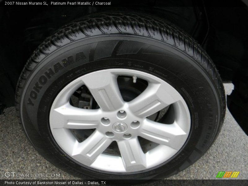 Platinum Pearl Matallic / Charcoal 2007 Nissan Murano SL