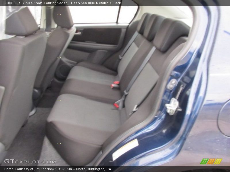 Deep Sea Blue Metallic / Black 2008 Suzuki SX4 Sport Touring Sedan
