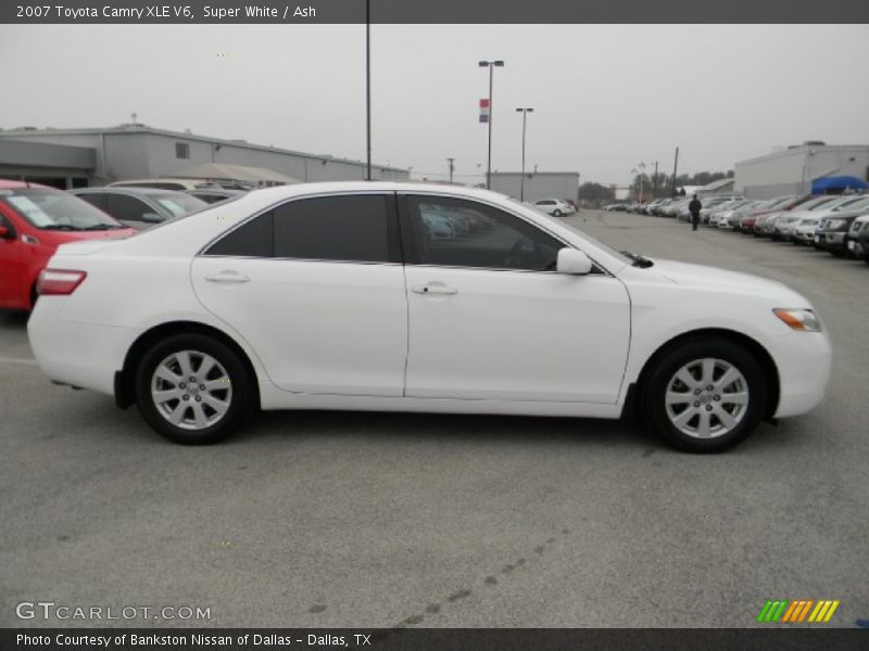 Super White / Ash 2007 Toyota Camry XLE V6