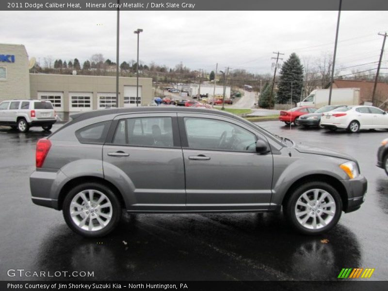 Mineral Gray Metallic / Dark Slate Gray 2011 Dodge Caliber Heat