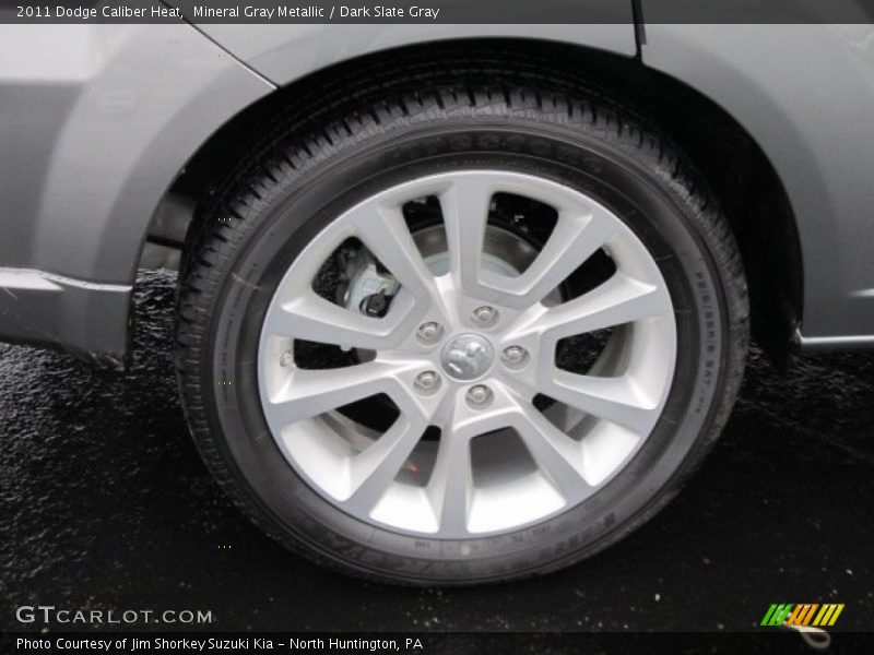 Mineral Gray Metallic / Dark Slate Gray 2011 Dodge Caliber Heat