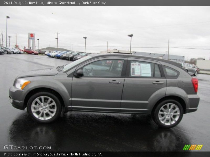 Mineral Gray Metallic / Dark Slate Gray 2011 Dodge Caliber Heat