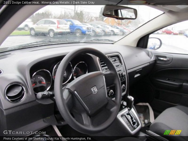 Mineral Gray Metallic / Dark Slate Gray 2011 Dodge Caliber Heat