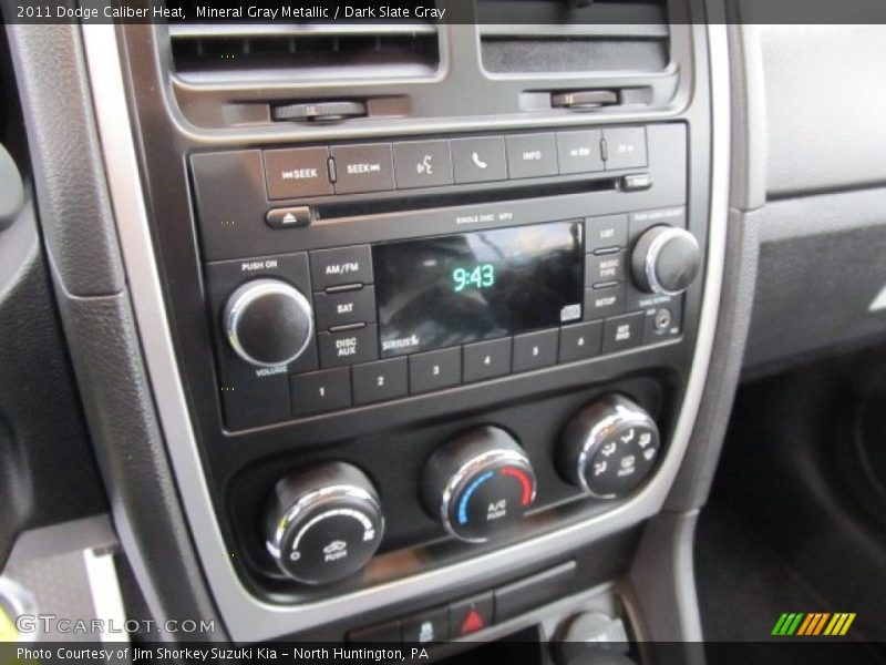 Mineral Gray Metallic / Dark Slate Gray 2011 Dodge Caliber Heat