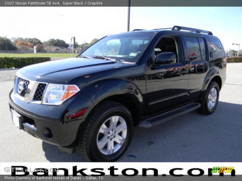 Super Black / Graphite 2007 Nissan Pathfinder SE 4x4