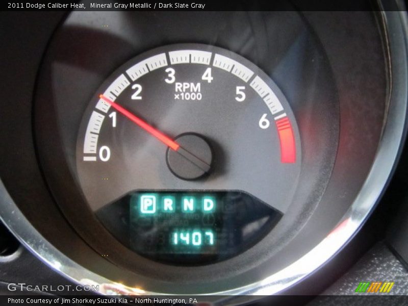 Mineral Gray Metallic / Dark Slate Gray 2011 Dodge Caliber Heat