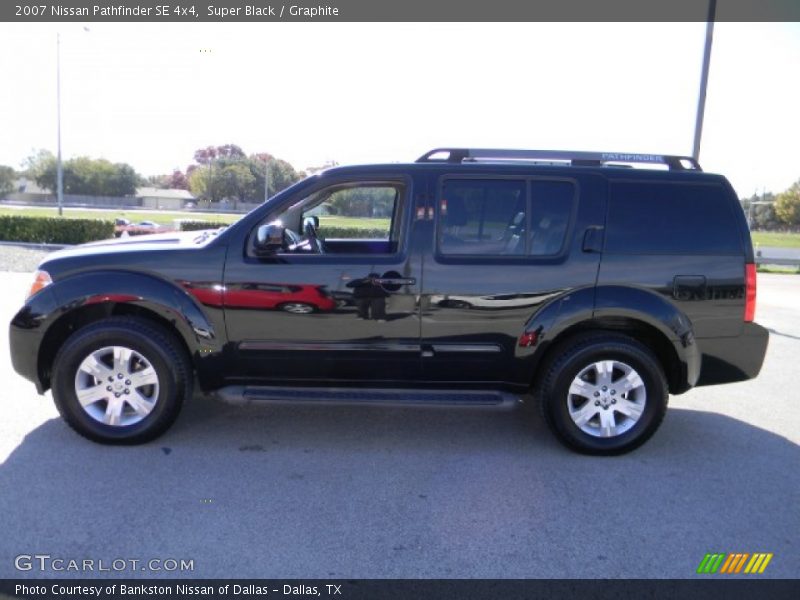 Super Black / Graphite 2007 Nissan Pathfinder SE 4x4