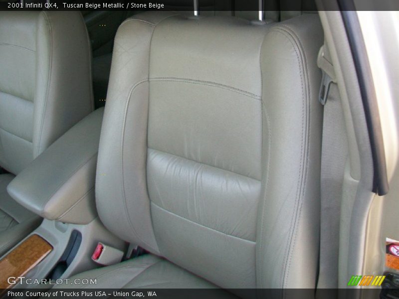 Tuscan Beige Metallic / Stone Beige 2001 Infiniti QX4